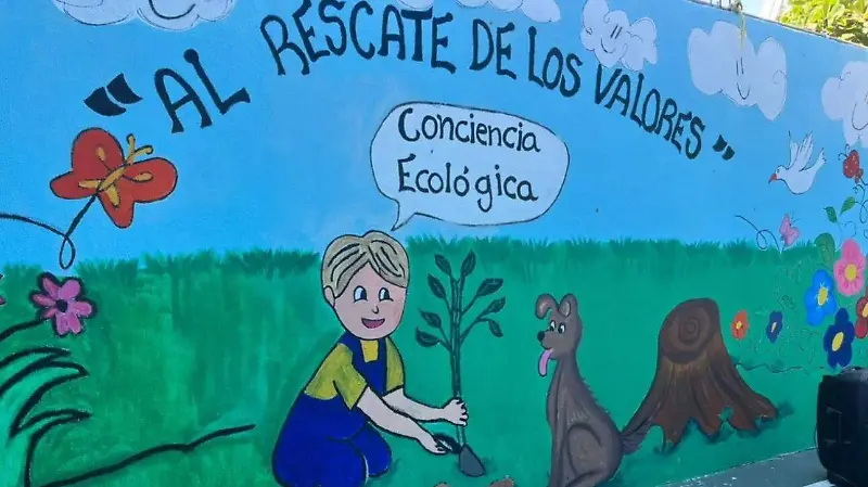 Mural valores primaria inclusión 
