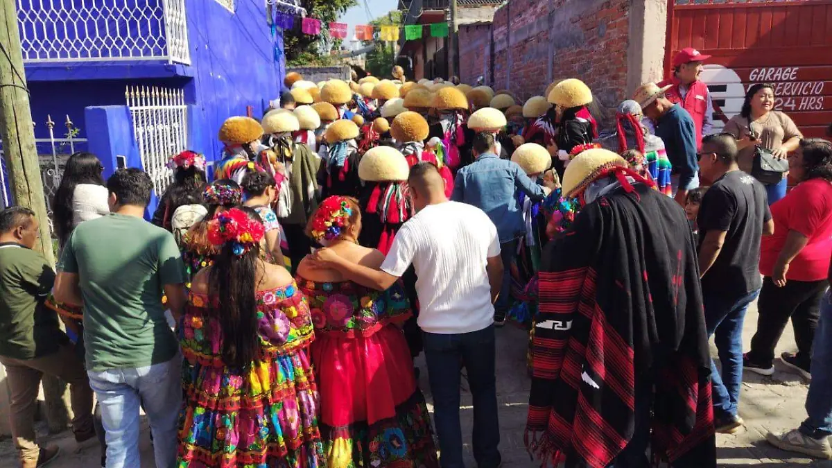 Parachicos por las calles de Chiapa de Corzo 
