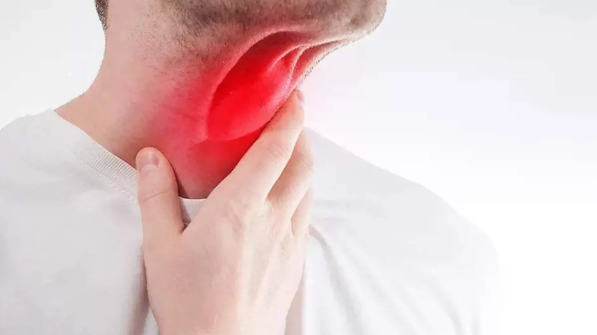 dolor de garganta