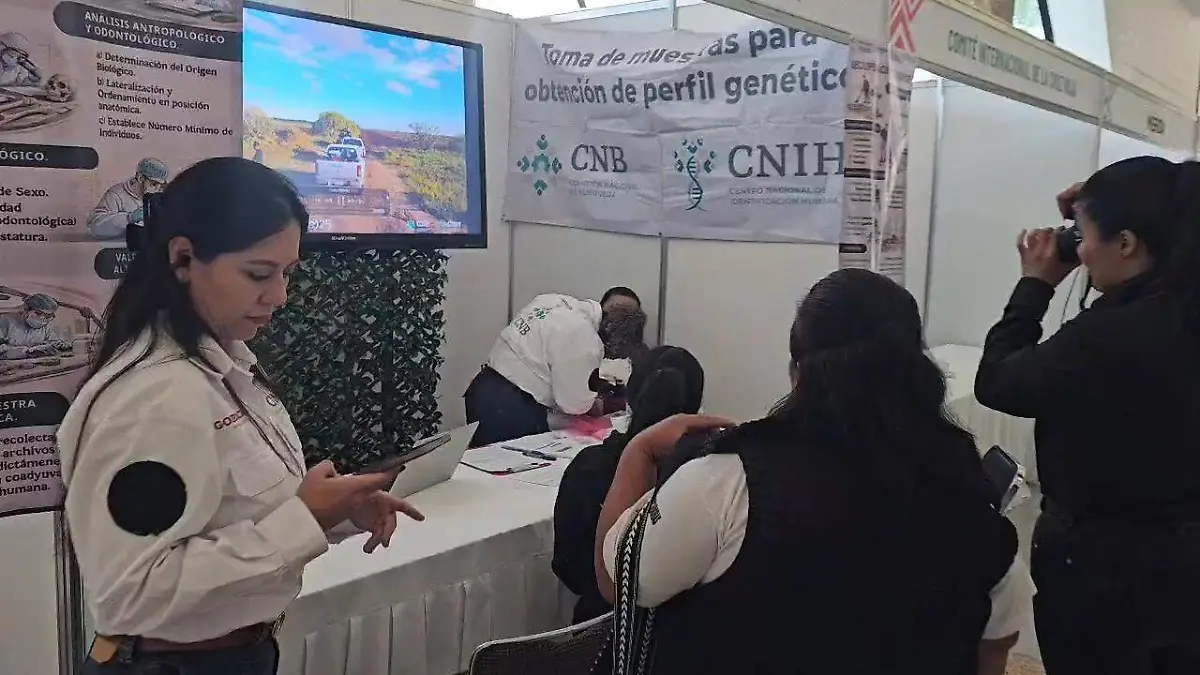 Busqueda de personas Chiapas pruebas de ADN