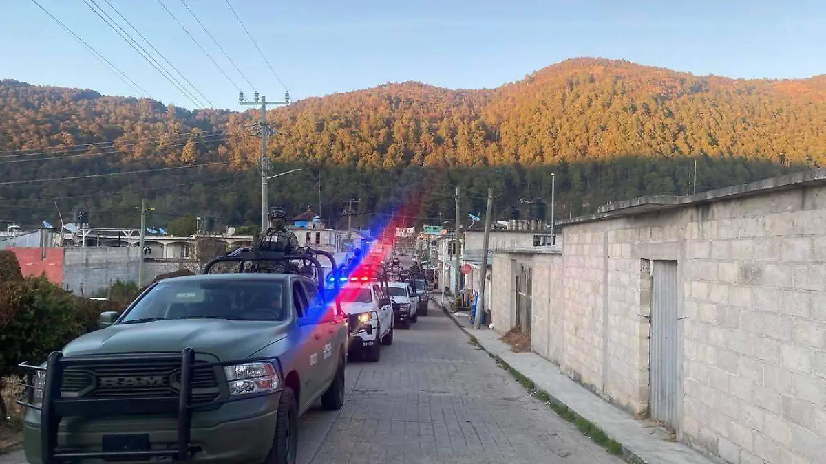 operativo en Zinacantán