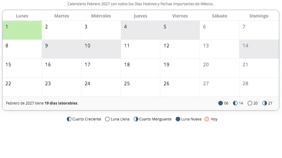 calendario