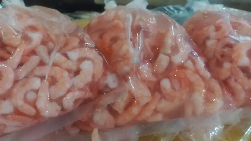 Camarón, uno de los productos del mercado 