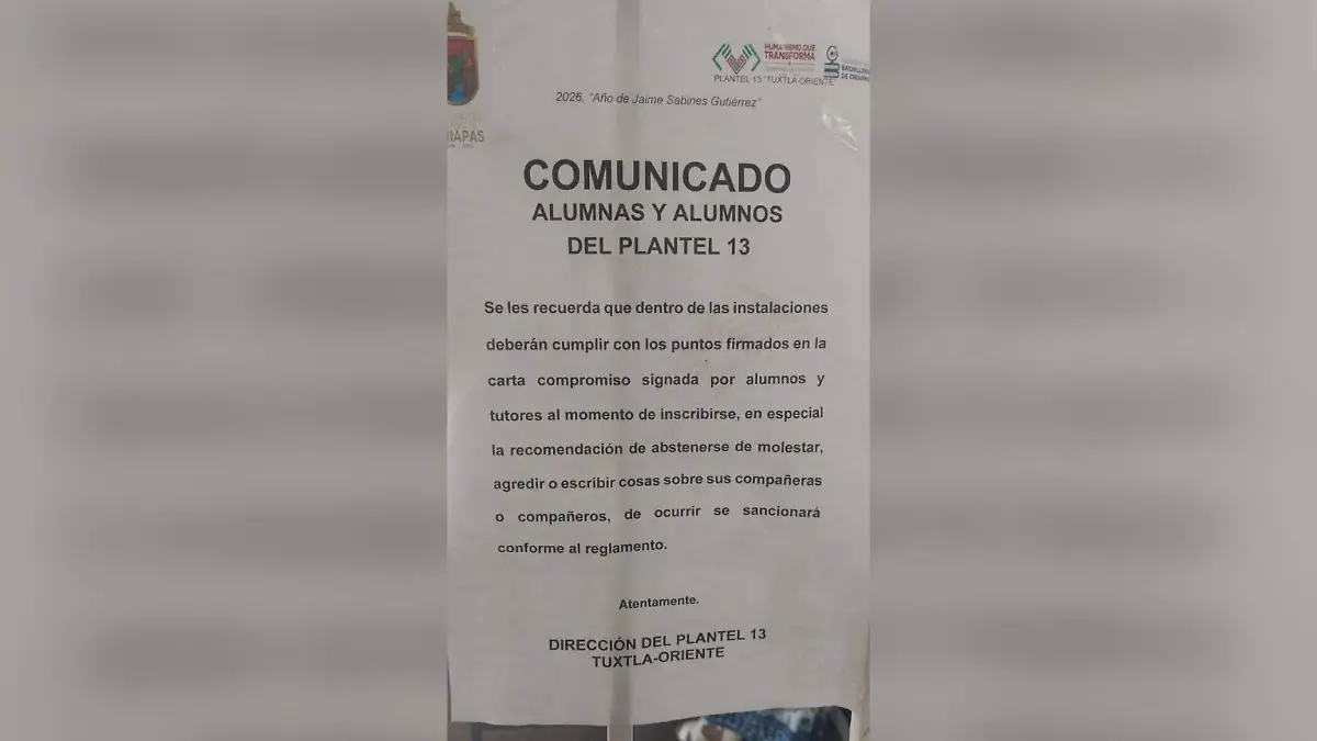 AVISO cobach 13