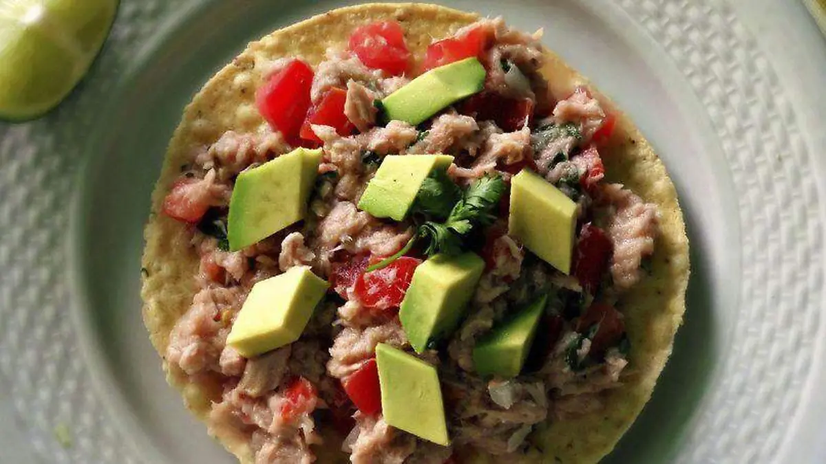 ceviche de atún 