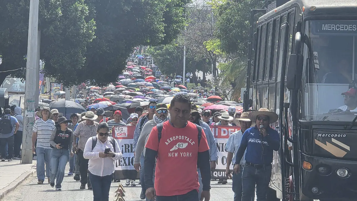 CNTE magisterio paro nacional Chiapas