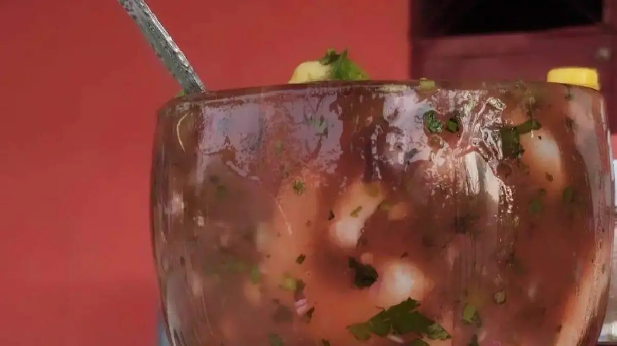 coctel de camarones