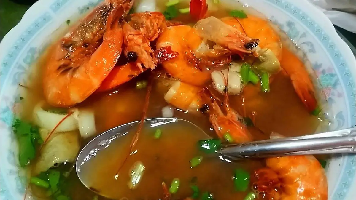 caldo de camaron