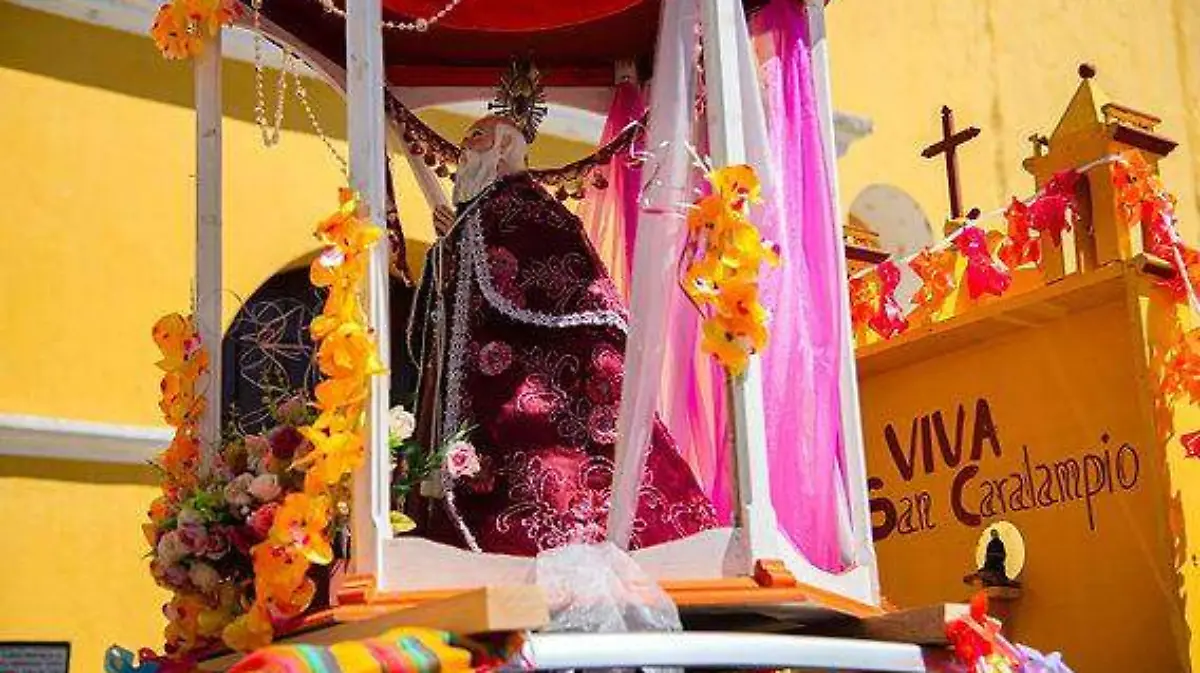 Iglesia San Caralampio Leyenda Santo Comitán de Domínguez 
