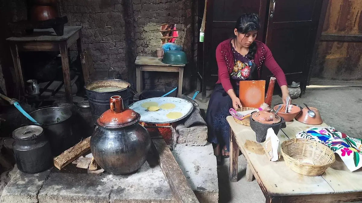 vok ich atole salado gastronomia en San Juan Chamula Chiapas 