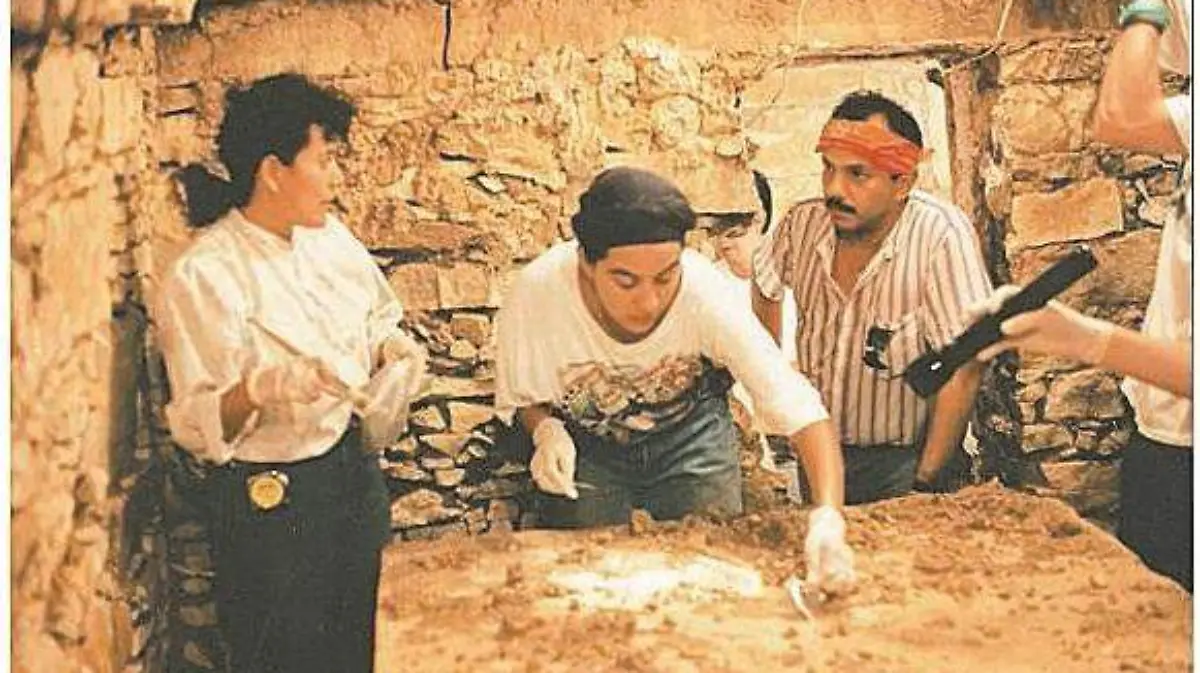 Arqueóloga reina roja Fanny López