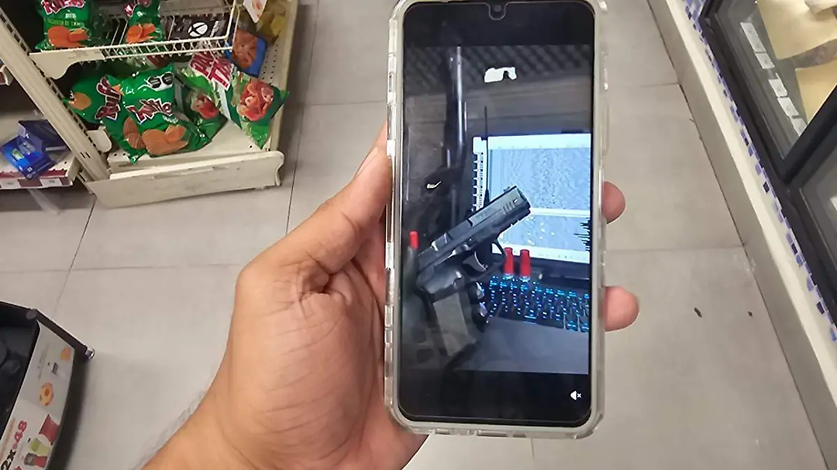 video IA de armas 