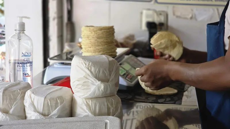 Costo de tortilla aumento de precios Tuxtla maíz 