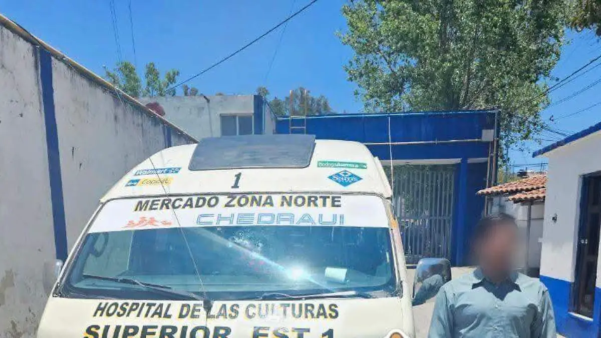 riña de chofer