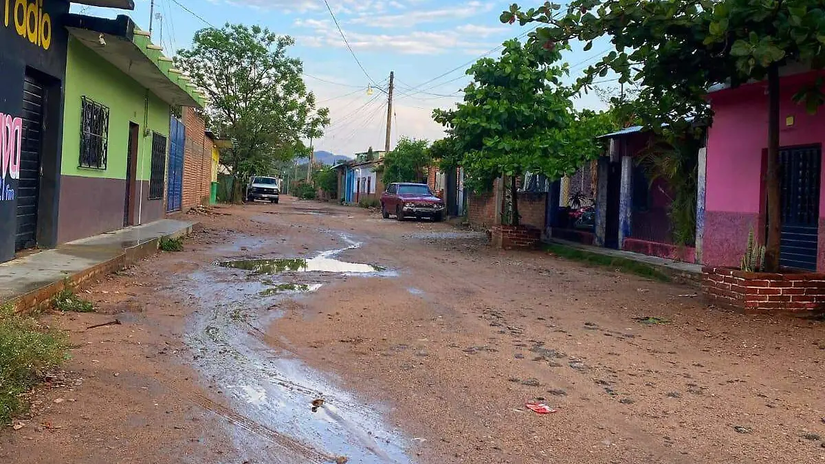 calles enlodadas