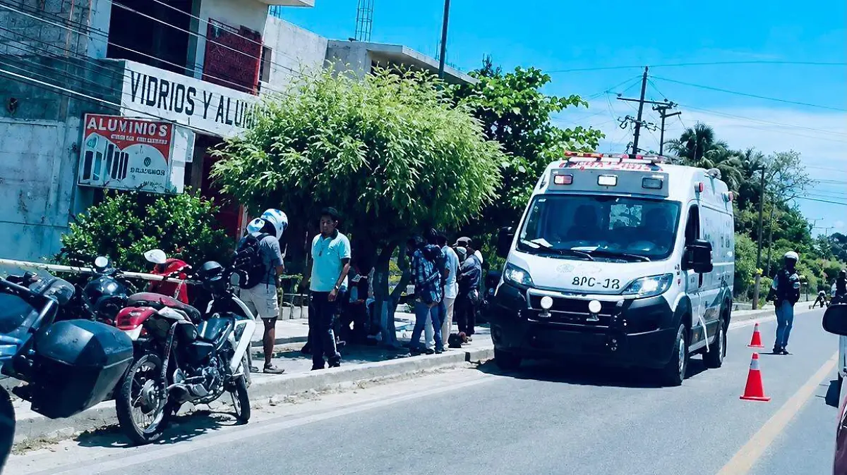 Accidente Moto