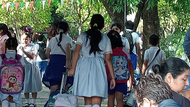 Escuela primaria regreso a clases Tuxtla Gutiérrez paro magisterial