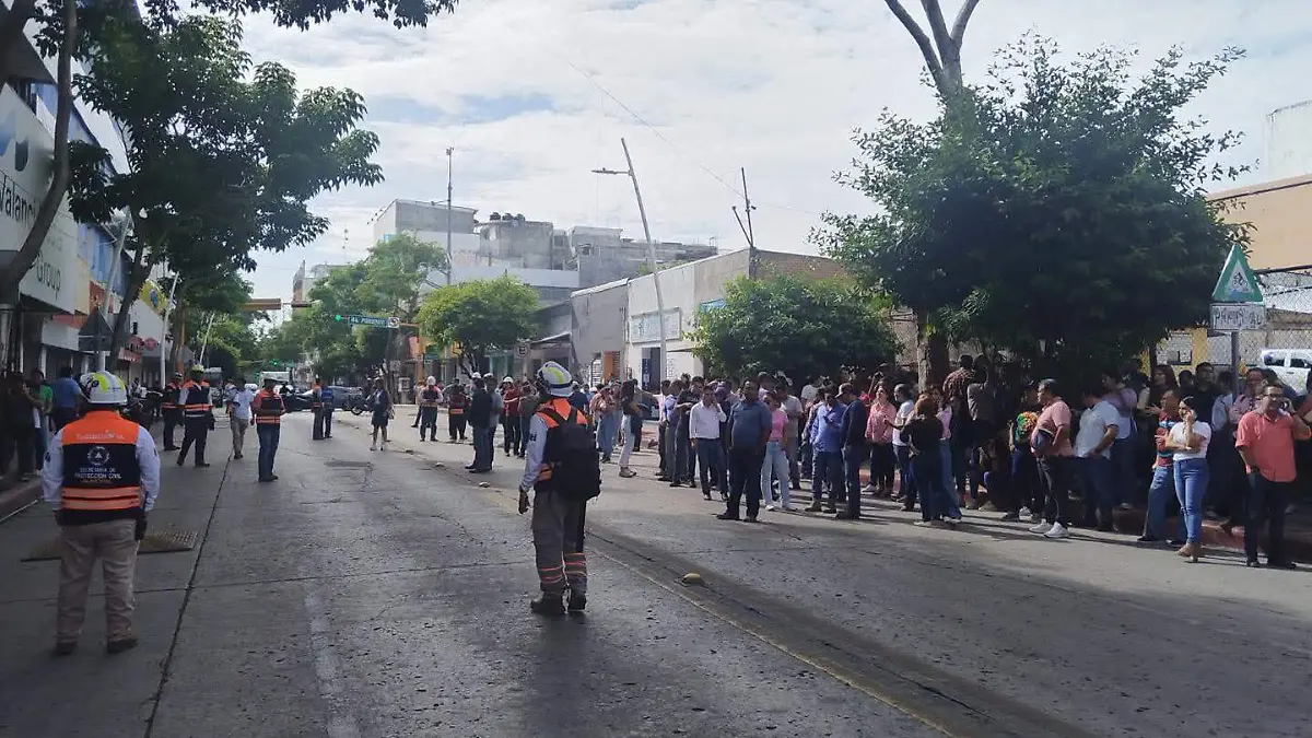 evacuación en tuxtla