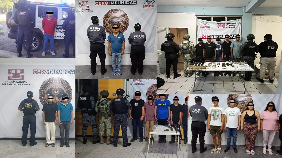detenidos