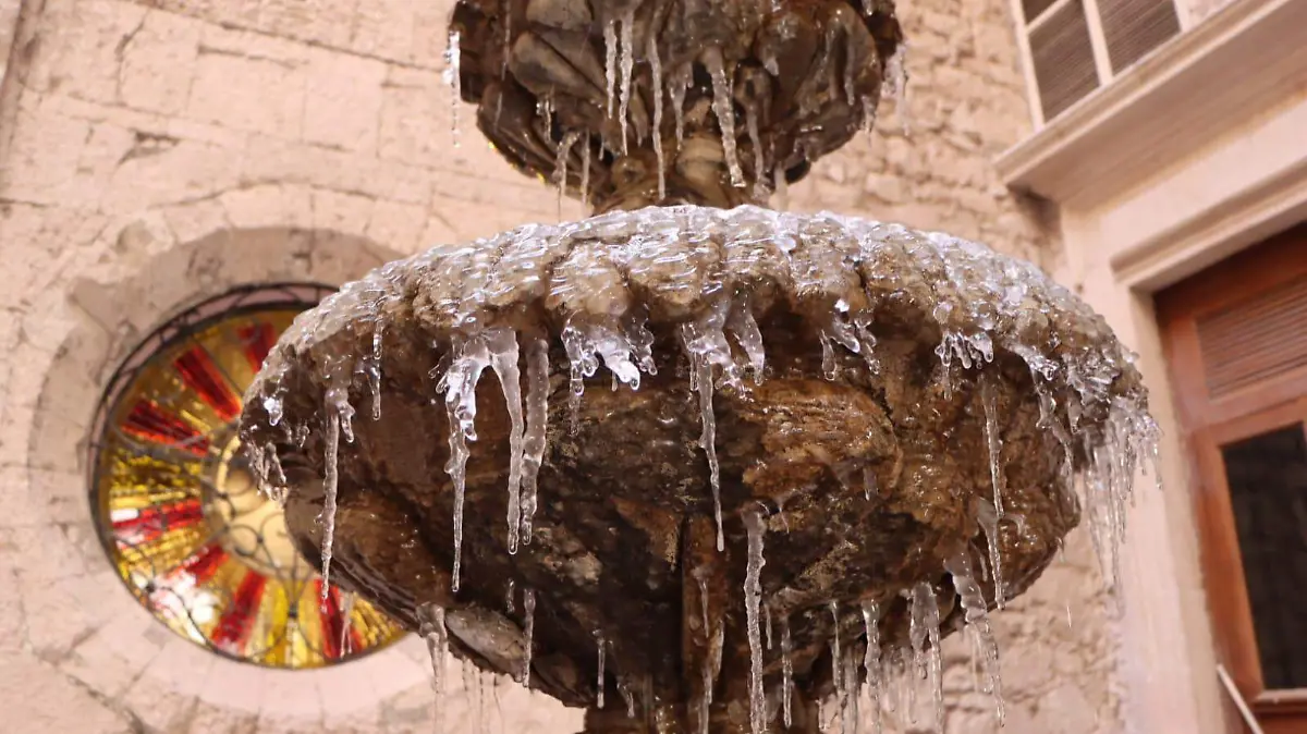 fuente congelada