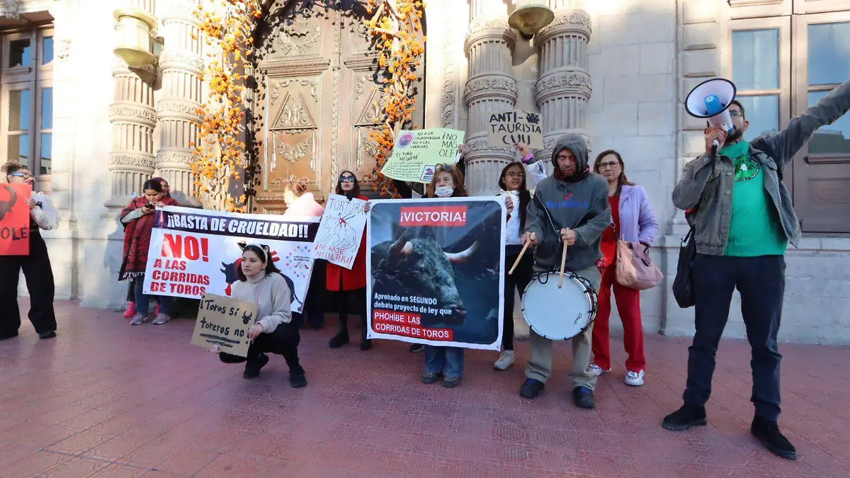manifestación antitaurinos