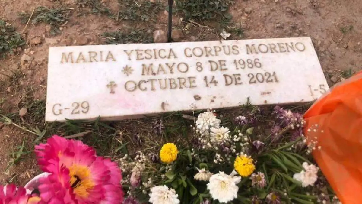 tumba maría yésica corpus felipe acosta