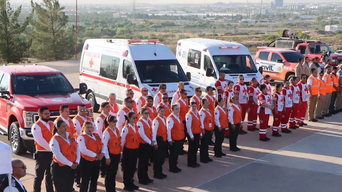día protección civil cruz roja