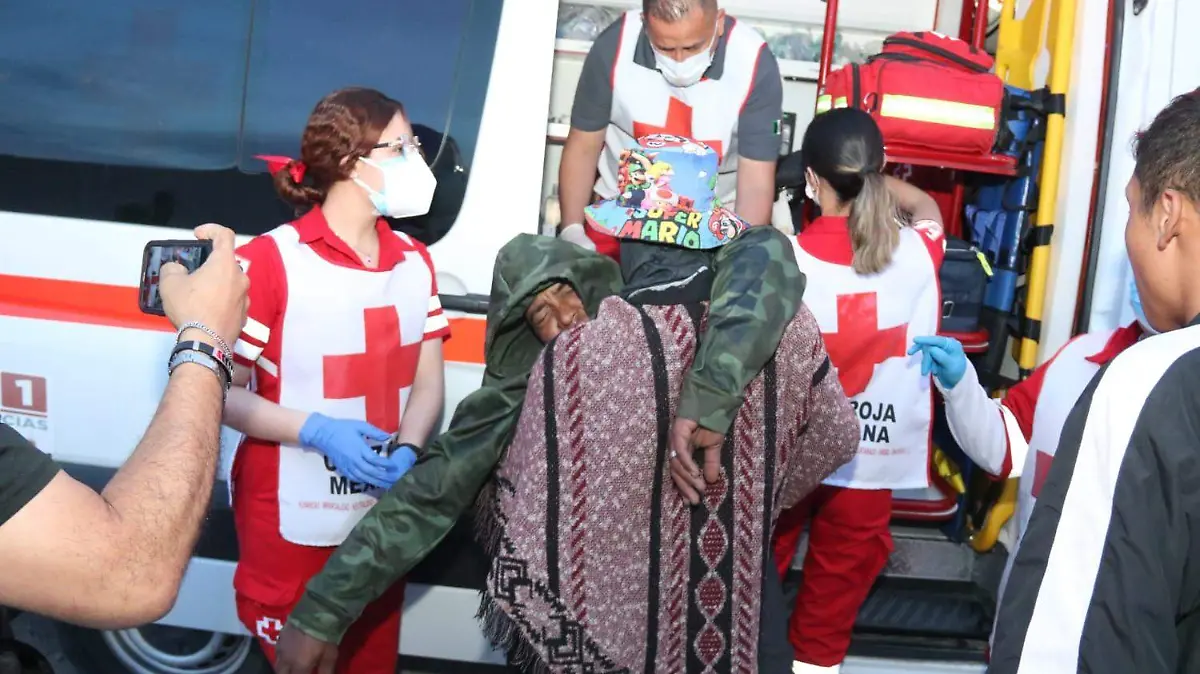 trifulca con GN, INM y Ferromex