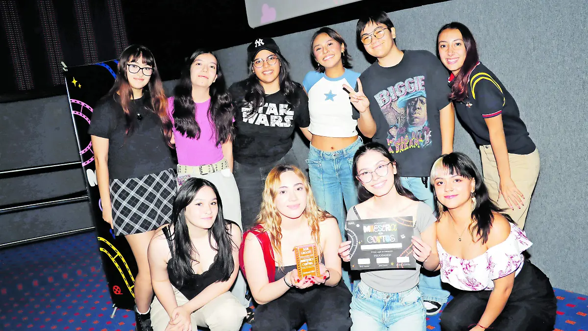 Triunfadoras en categoria cortometraje _CMYK