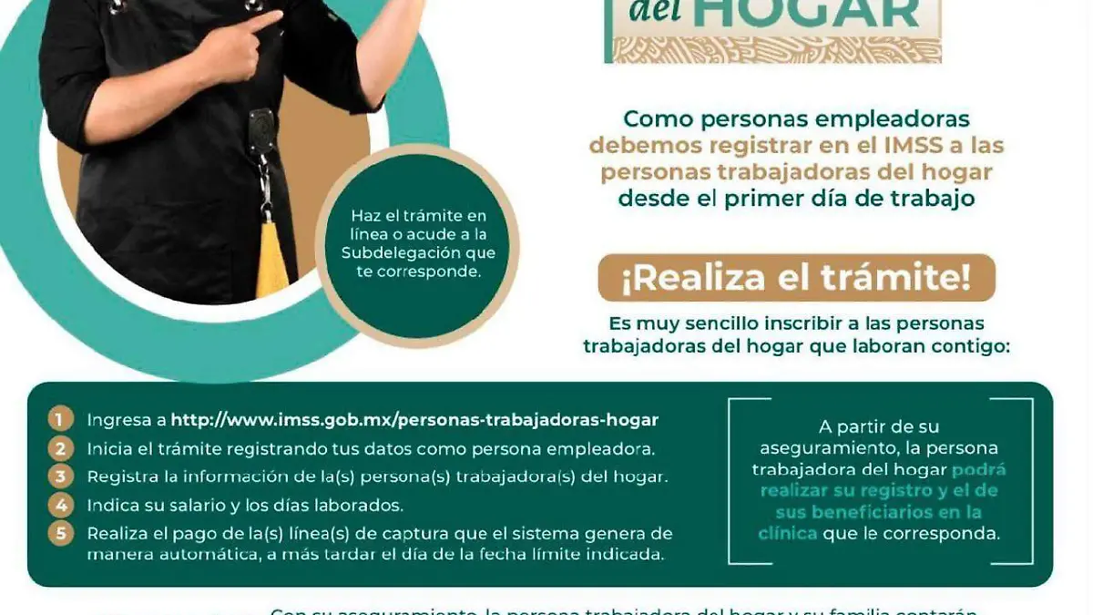  IMSS a afiliar a trabajadoras del hogar