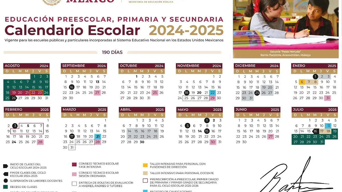 ciclo escolar 2024-2025