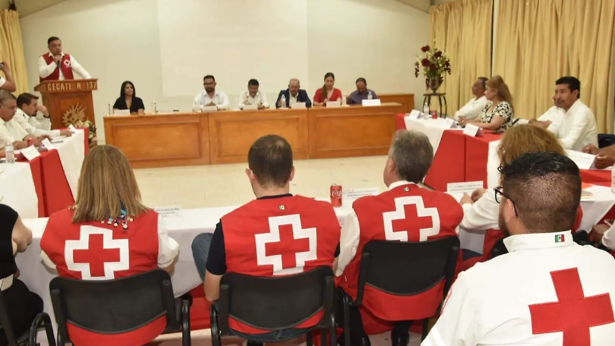 convenio Cruz Roja Mexicana y Cecati