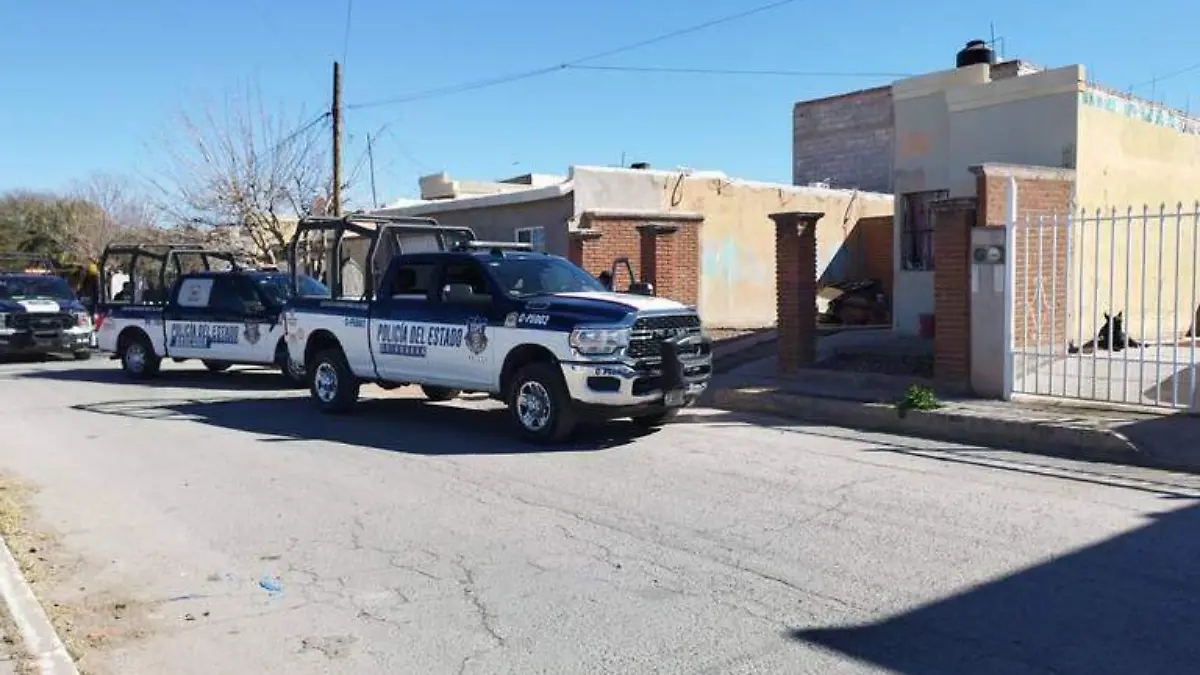 movilización policial en camino real