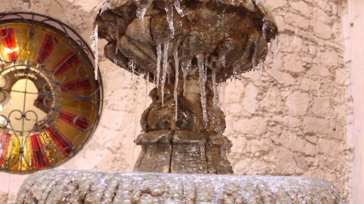 fuente congelada