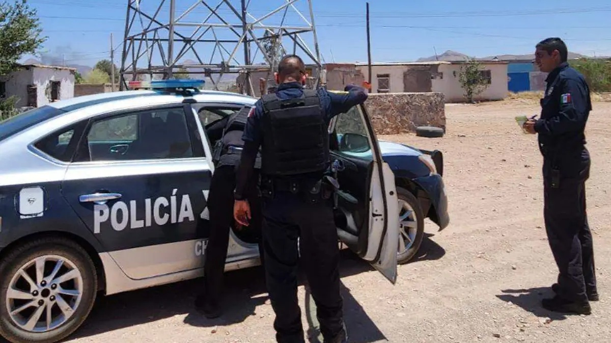 movilización policías patrullas