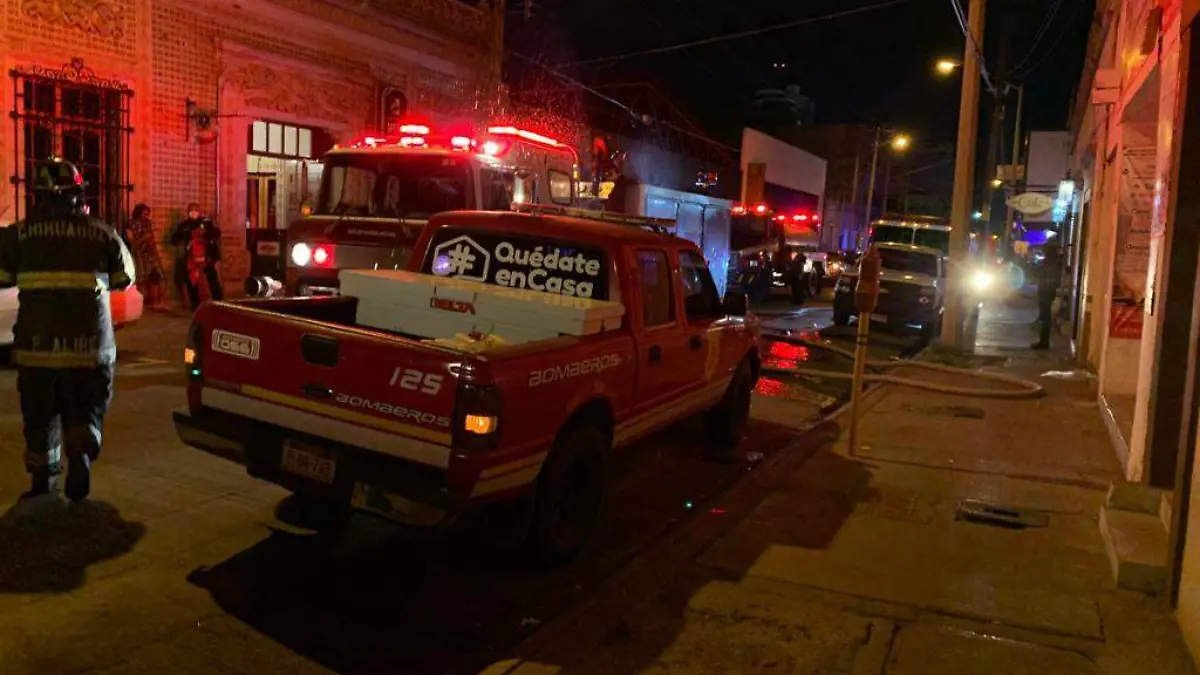 incendio en el san juan