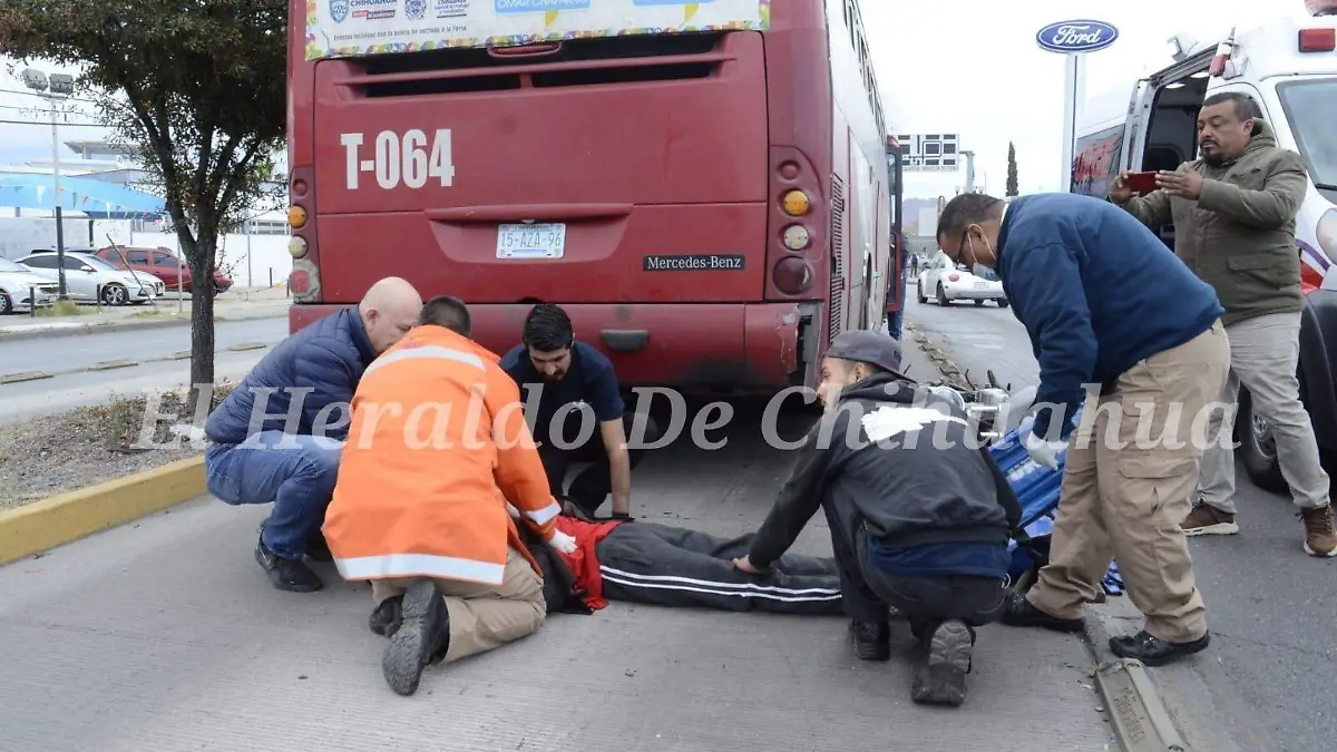 choque de motociclista