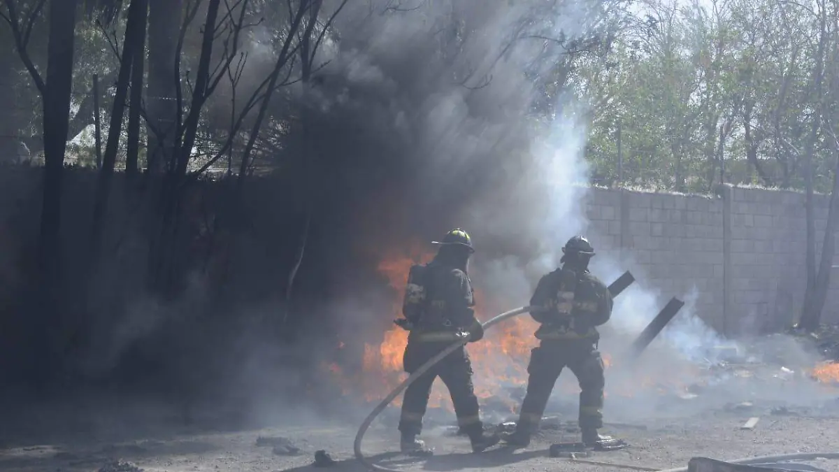 Incendio en la colonia Nombre de Dios