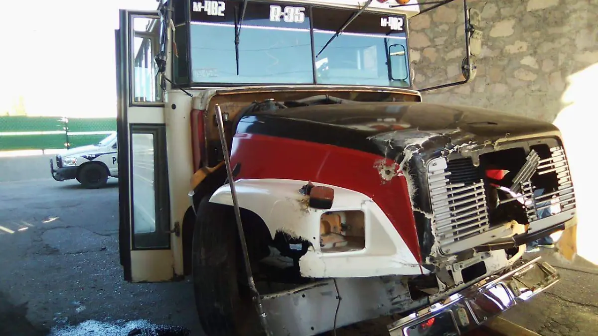 choque camion