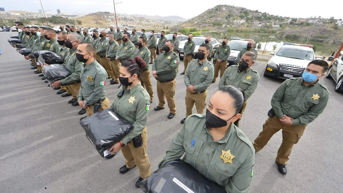 uniforme agentes