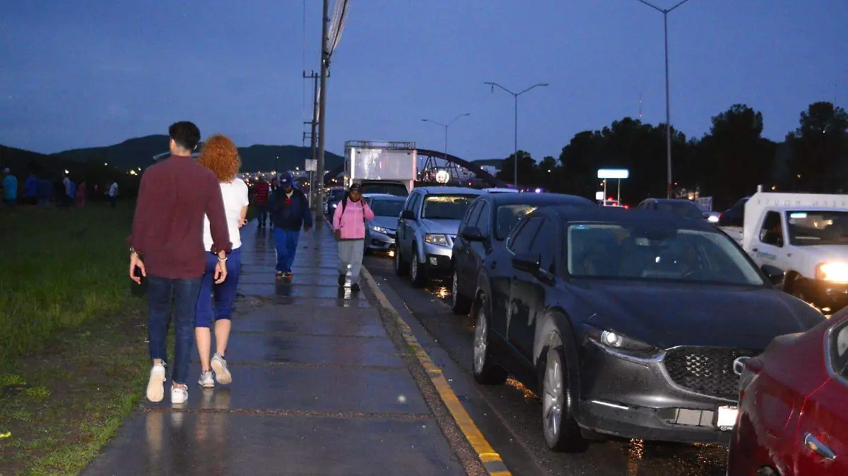 cierres de carretera