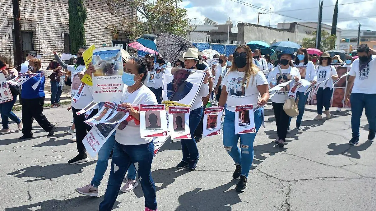 marchan por sus desaparecidos