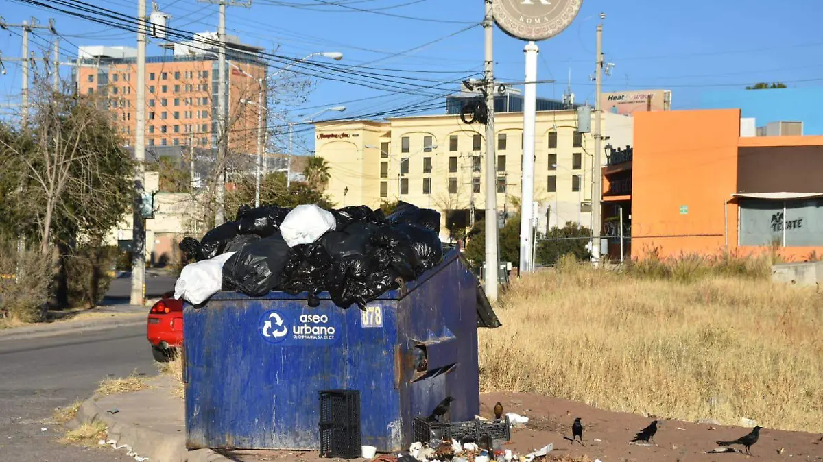 basura en haciendas del valle