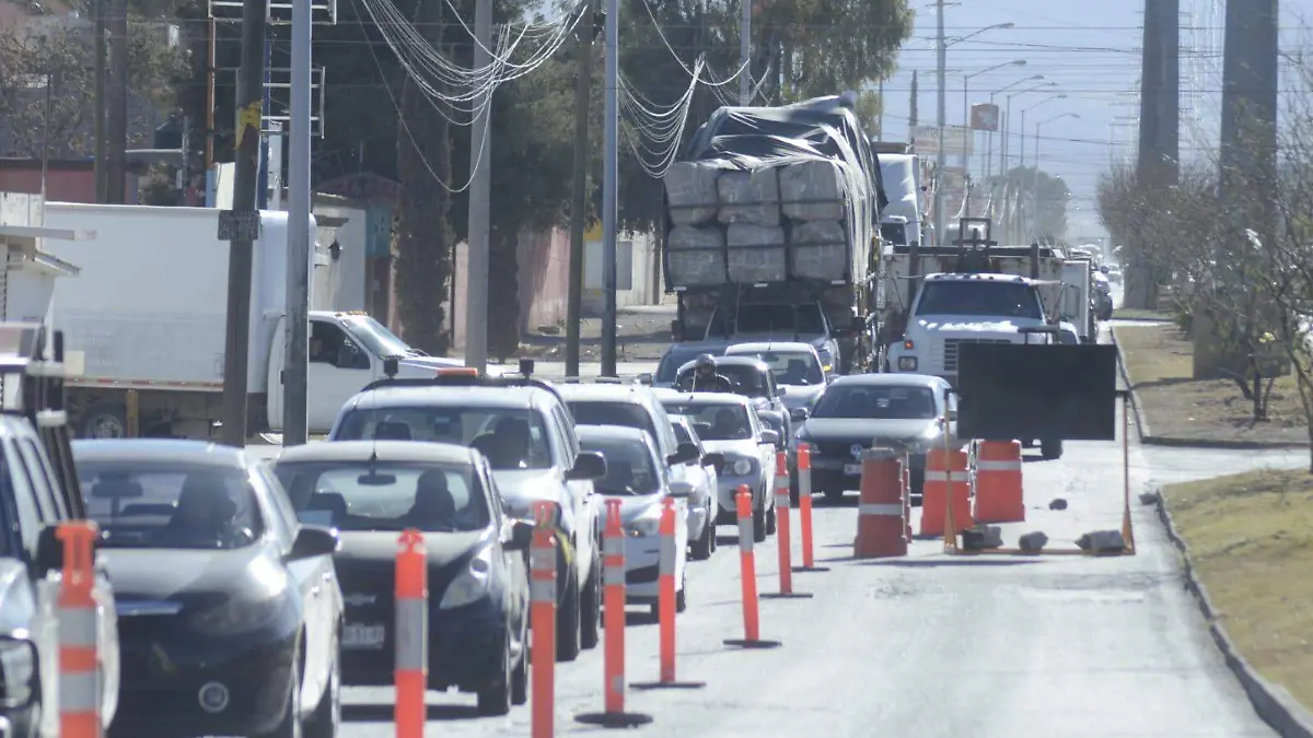 caos vial en la lombardo toledano
