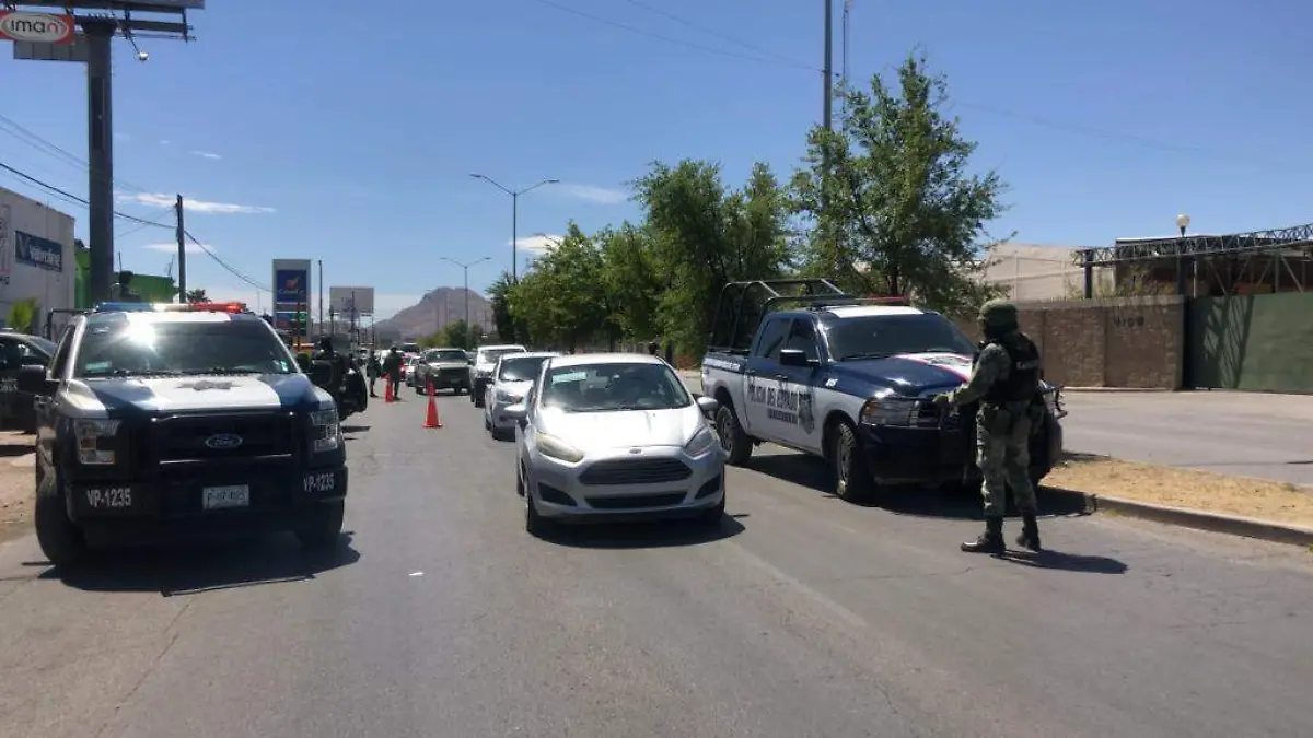 reten en calles de chhuaua