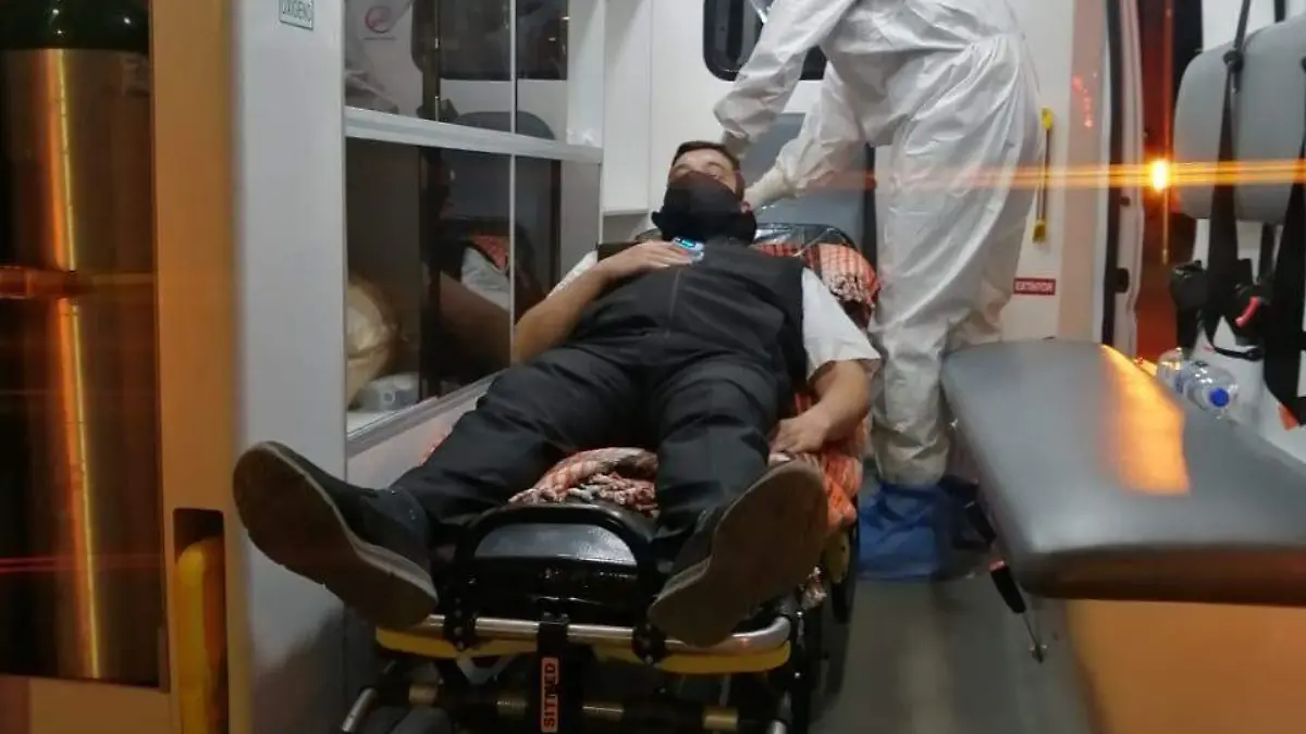 Covid Paciente ambulancia