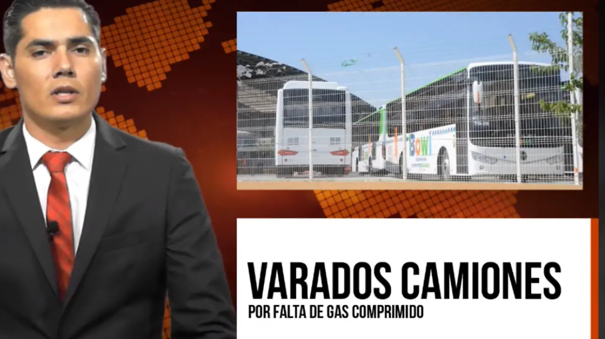 Varados camiones