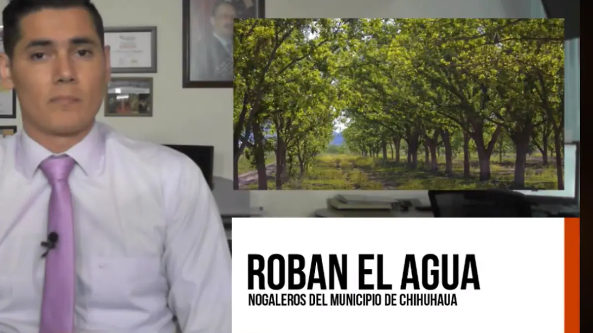 Roban el agua