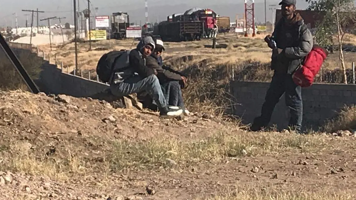 Migrantes hondureños