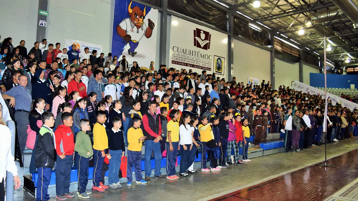1 Ingresan a Deporte con Valor 38 escuelas de Cuauhtémoc FOTO MARIBEL ALBA